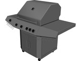 BBQ Grill 3D Model preview