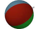 Beach Ball 3D Model
