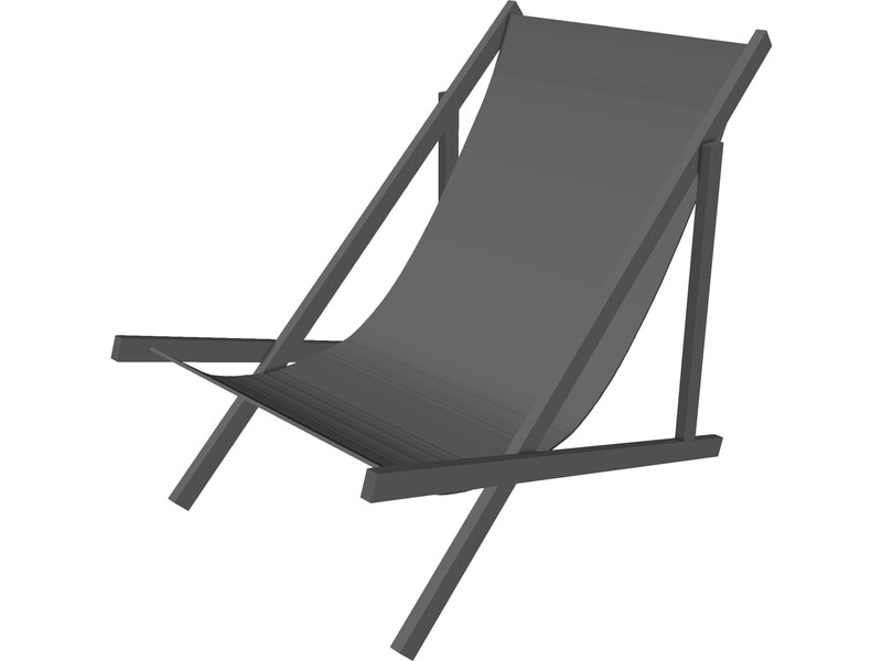 Beach Chair 3D Model