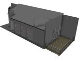 Beach House 3D Model preview