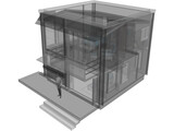 Beach House 3D Model