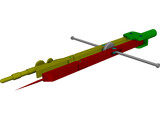 Beam Compass 3D Model preview