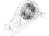 Bearing Housing Pase 20N 3D Model