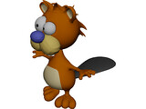 Beaver 3D Model preview
