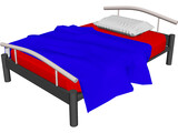Bed 3D Model preview