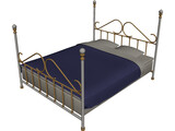 Bed 3D Model preview