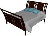 Bed 3D Model preview