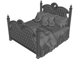Bed 3D Model preview