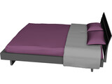 Bed 3D Model preview