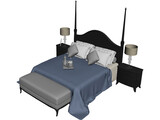 Bed 3D Model preview