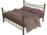 Bed 3D Model preview