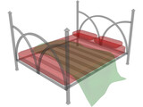 Bed 3D Model