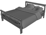 Bed Jean 3D Model preview