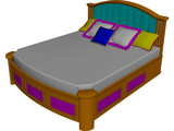 Bed Master Berth 3D Model preview