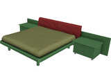 Bed 3D Model preview