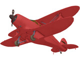 Beechcraft 17 Staggerwing 3D Model