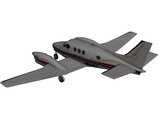 Beechcraft King Air C90GT 3D Model preview