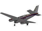 Beechcraft King Air C90GT 3D Model