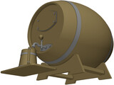 Beer Barrel Dispencer 3D Model