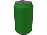 Beer Can 3D Model