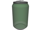 Beer Can 3D Model