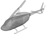Bell 206B-III JetRanger 3D Model