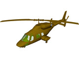 Bell 222 3D Model preview