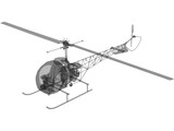 Bell 47 3D Model