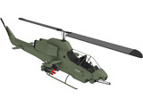 Bell AH-1W SuperCobra 3D Model