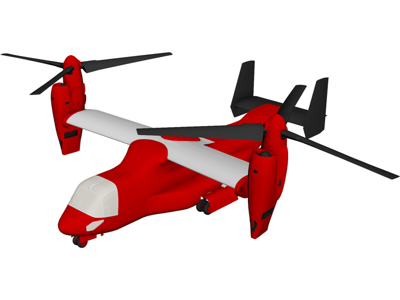 Bell-Boeing V-22 Osprey 3D Model