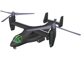 Bell-Boeing V-22 Osprey 3D Model preview
