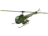 Bell H13 3D Model preview