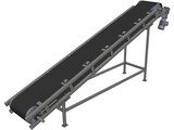 Belt Conveyor 3D Model preview