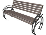 Bench 3D Model preview