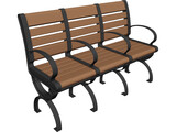 Bench 3D Model preview