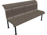 Bench 3D Model