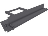 Benchtop Sheet Metal Brake 3D Model