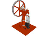 Benson Steam Engine 3D Model