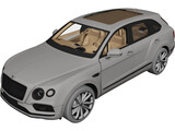 Bentley Bentayga (2017) 3D Model preview