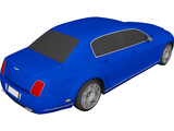 Bentley Continental Flying Spur 3D Model preview
