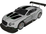 Bentley Continental GT3 (2014) 3D Model preview