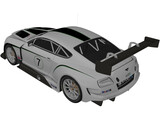 Bentley Continental GT3 (2014) 3D Model