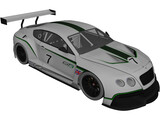 Bentley Continental GT3 3D Model preview