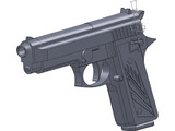 Beretta 9mm 3D Model
