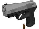 Beretta Px4 Storm 3D Model preview