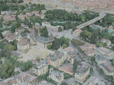 Bern City, Switzerland (2020) 3D Model