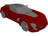Bertone Mantide 3D Model