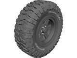 BF Goodrich Krawler TA Tire 3D Model preview