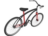 Bicycle 3D Model preview