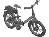 Bicycle Folding 3D Model preview
